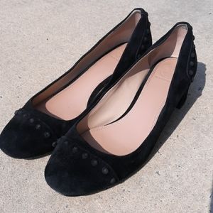Tory Burch Sz 9M Bobble Stud Block Heel Shoes